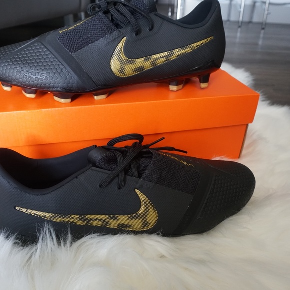 Nike Phantom Venom Pro FG Soccer Cleats black gold - Picture 4 of 5